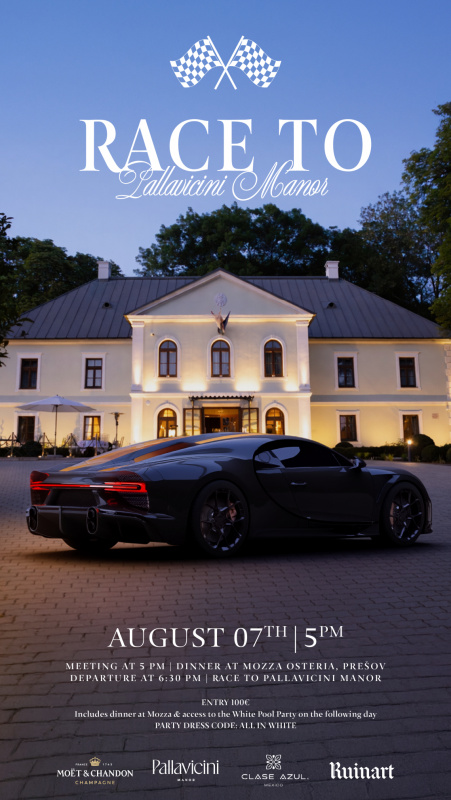 Race to Pallavicini Manor x White Pool Party